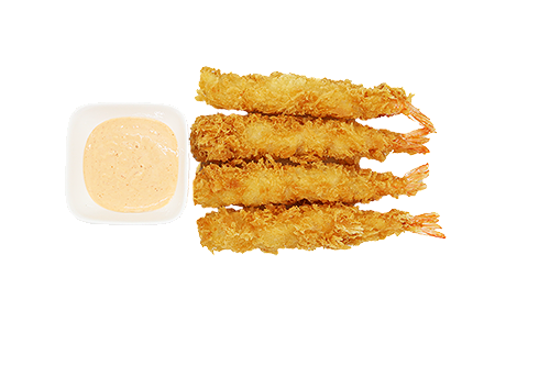 Ebi tempura - 4 stuks
